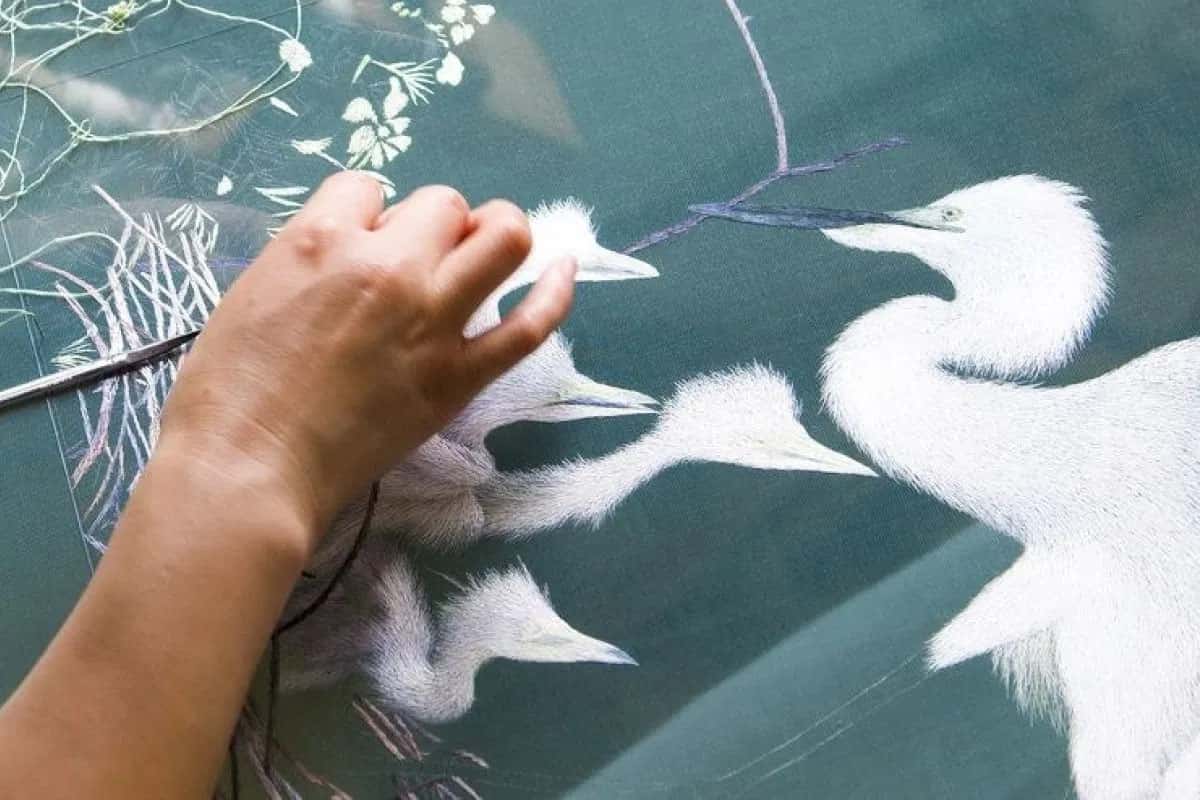Nghề thêu truyền thống tại Tô Châu