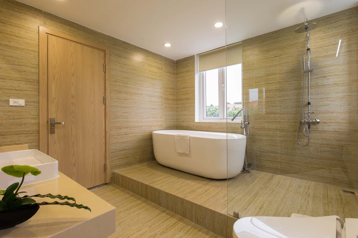 Phòng tắm ở Executive Pool 