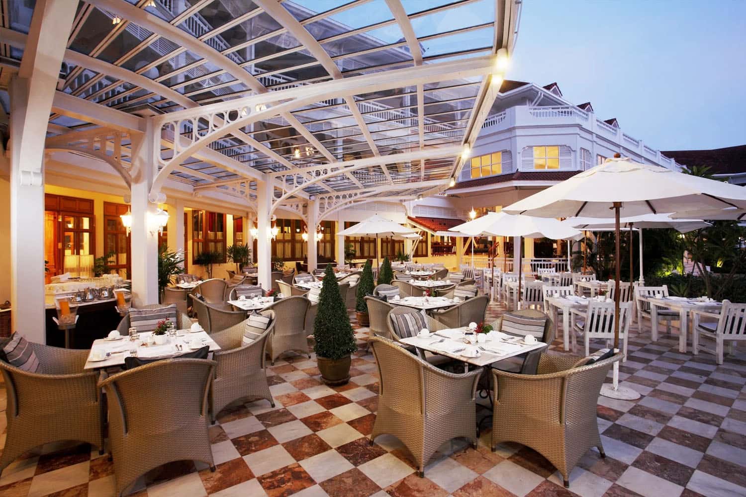 Railway Restaurant at Centara grand Beach