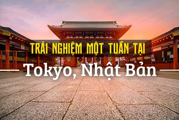 Hướng dẫn du lịch Tokyo 1 tuần tự túc và tiết kiệm chi phí