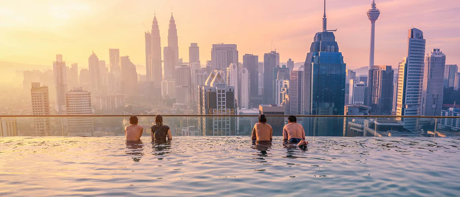 Top 10 bể bơi vô cực tốt nhất tại Kuala Lumpur