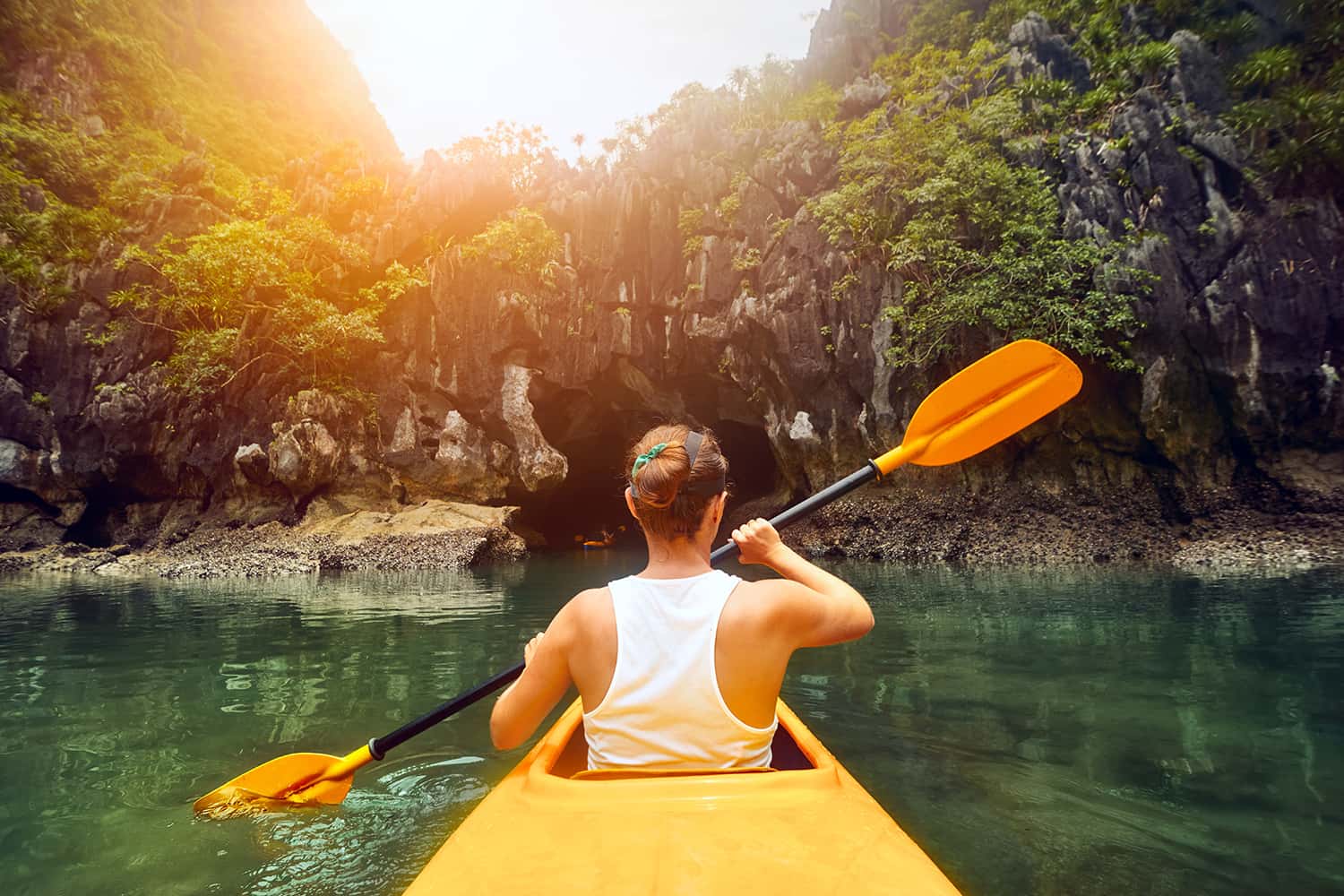 Chèo thuyền Kayak