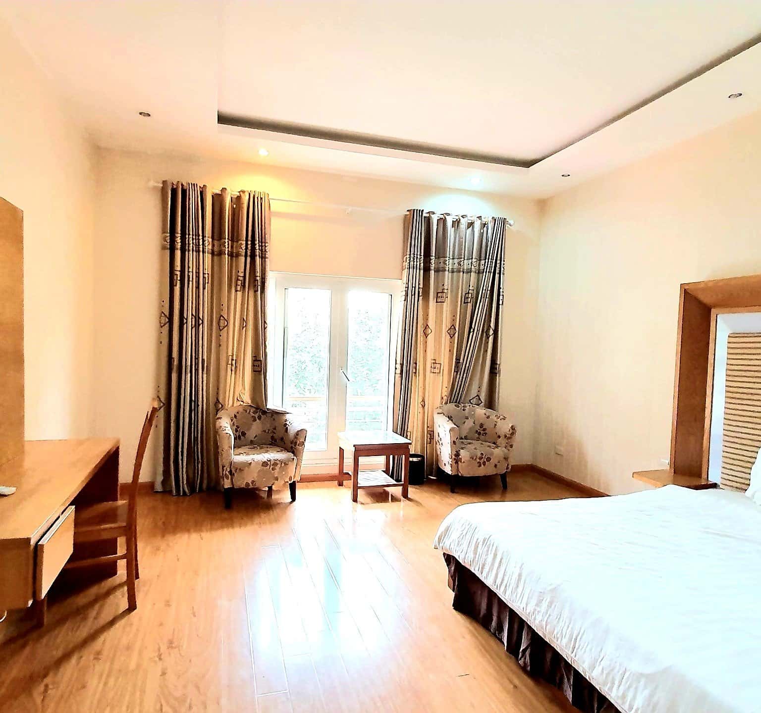 Phòng nghỉ master tại Green Villa Ba Vì