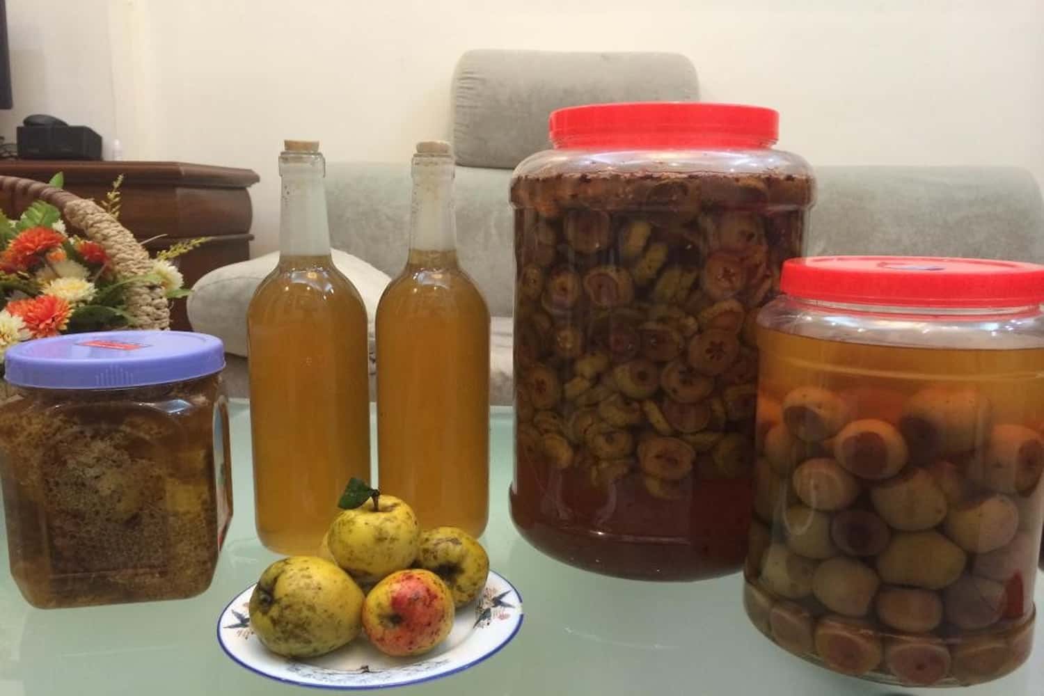 Rượu táo mèo Sapa