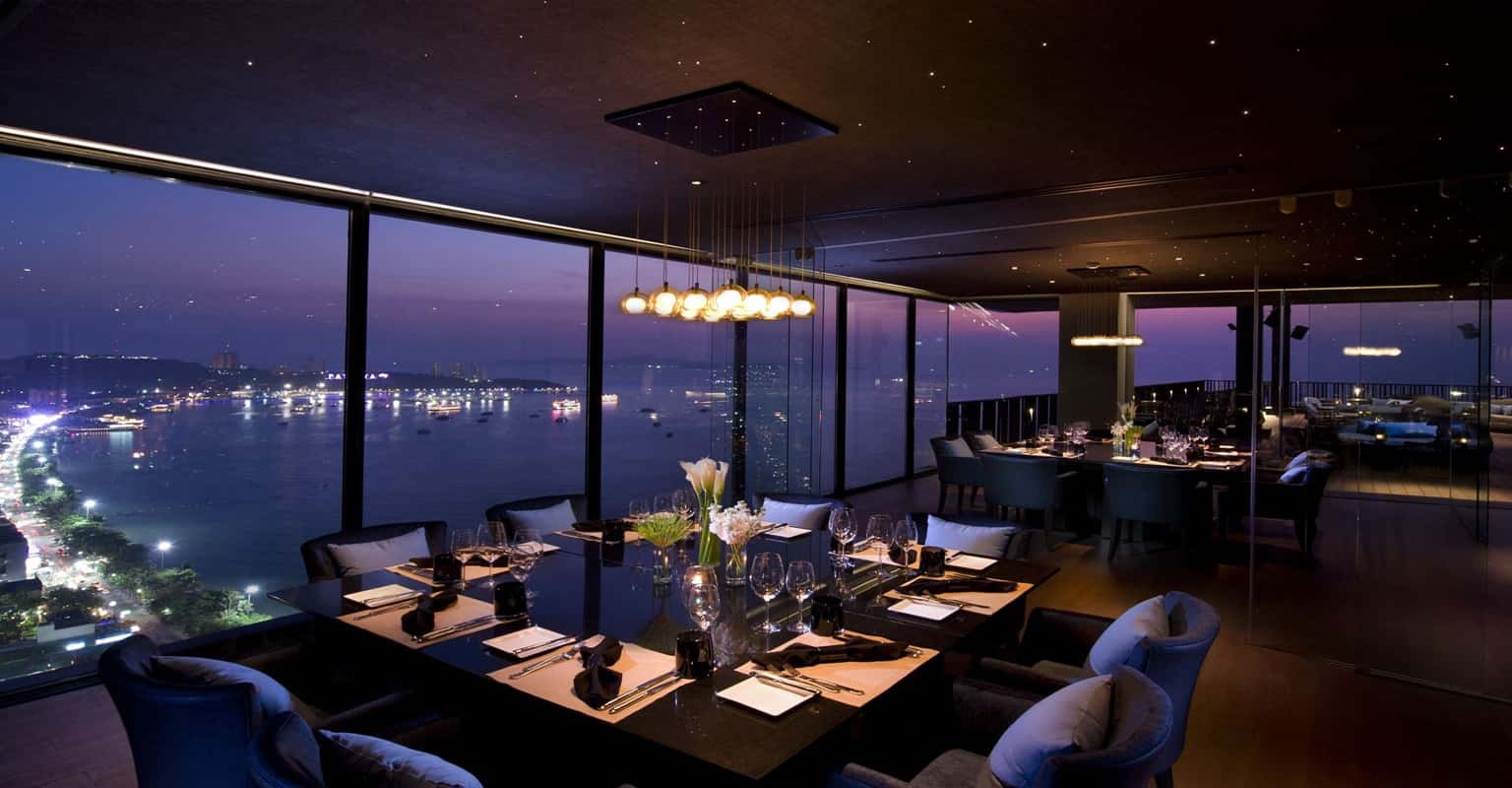 Top 7 quán bar trên sân thượng ở Pattaya, Thái Lan