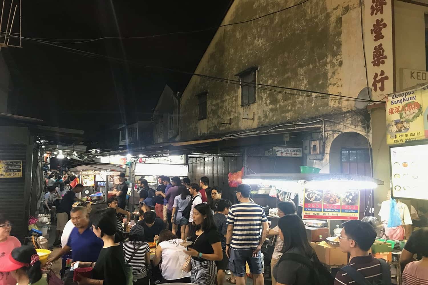 Chợ đêm Chulia Street