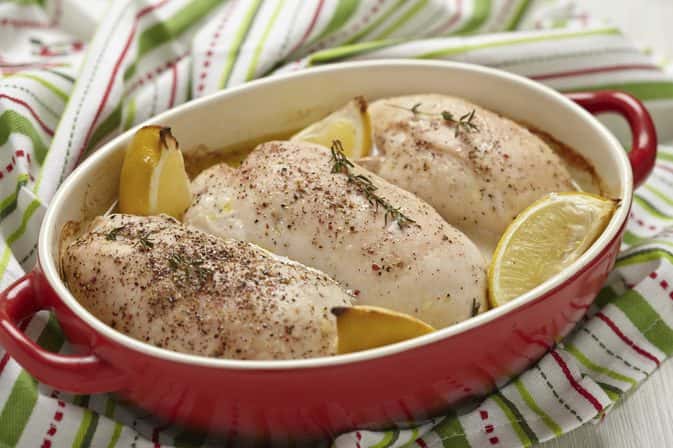 Plain chicken