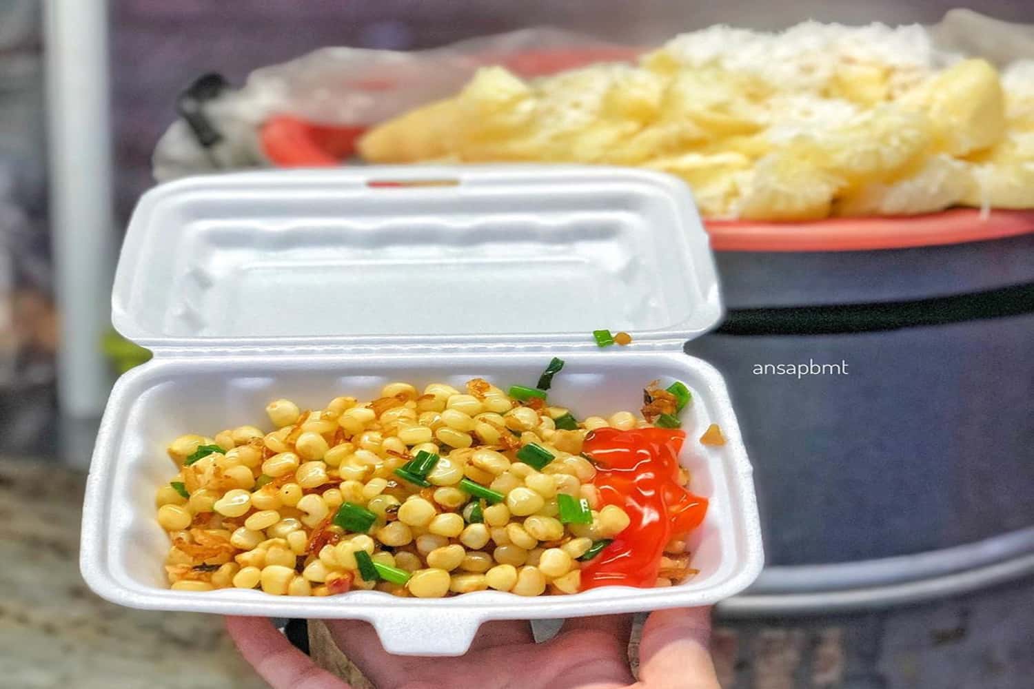 Bắp ngô nếp dẻo thơm