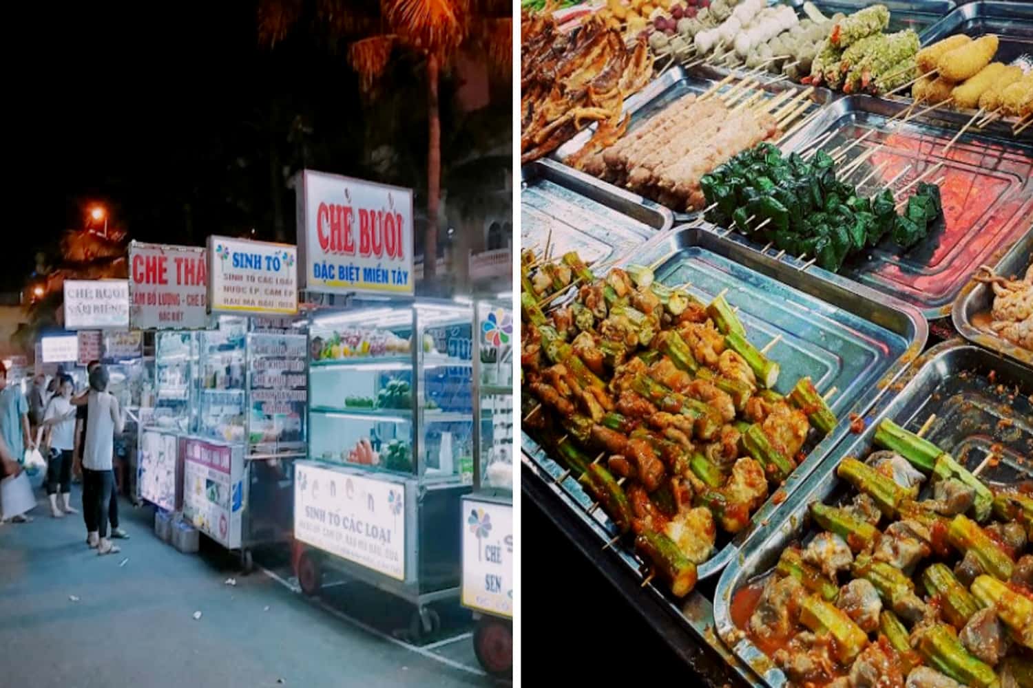 Thiên đường ẩm thực ở chơ đêm Tây Đô