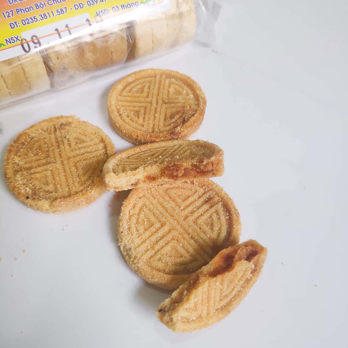 Bánh đậu xanh nhân thịt