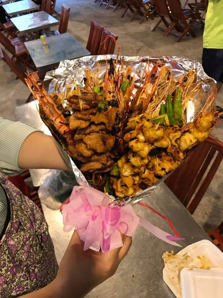 Bạch tuộc nướng
