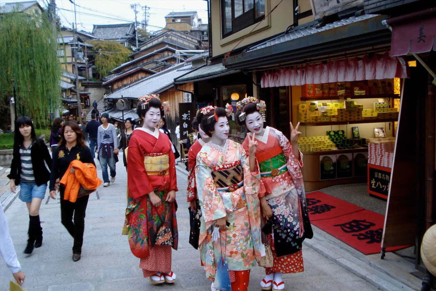 Phố Geisha ở Hanami-koji
