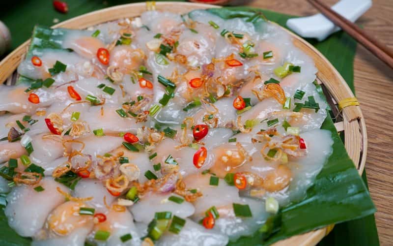 Bánh bột lọc nhân tôm 