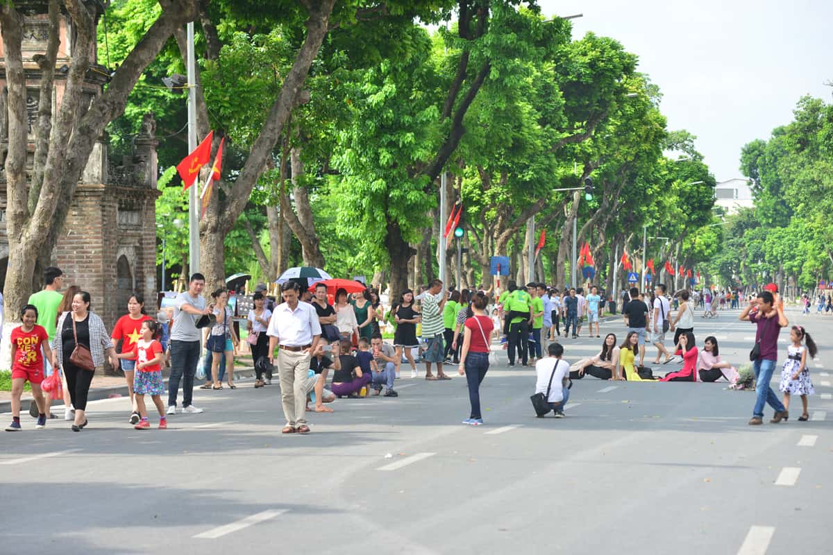          Phố đi bộ Hà Nội