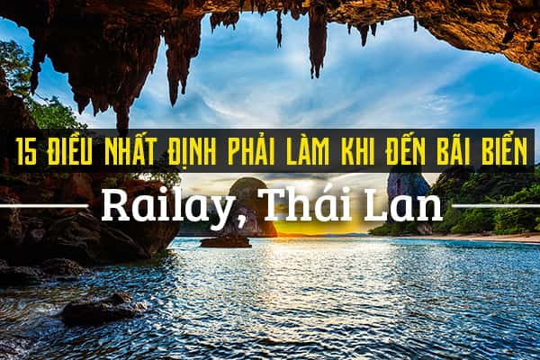 15 điều nhất định phải làm khi đến Railay, Krabi