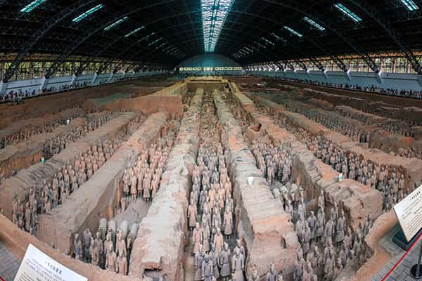 Đội quân đất nung nổi tiếng thế giới ở Tây An, Trung Quốc