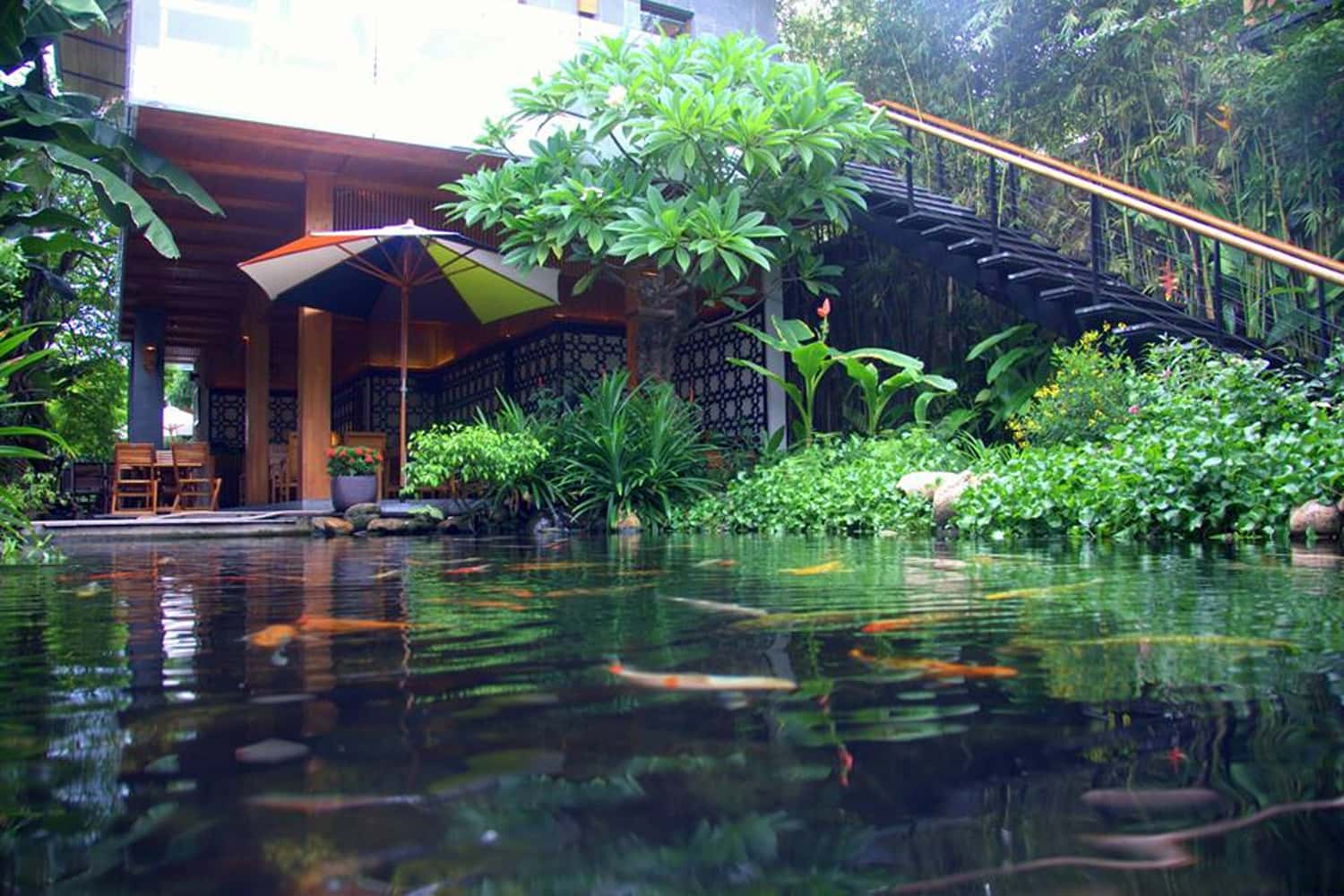 Không gian của quán cafe Nia