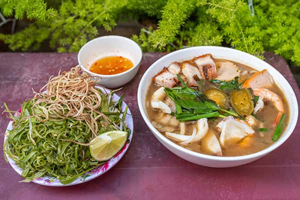Bún mắm Đà Nẵng - Món ăn ngon khó cưỡng