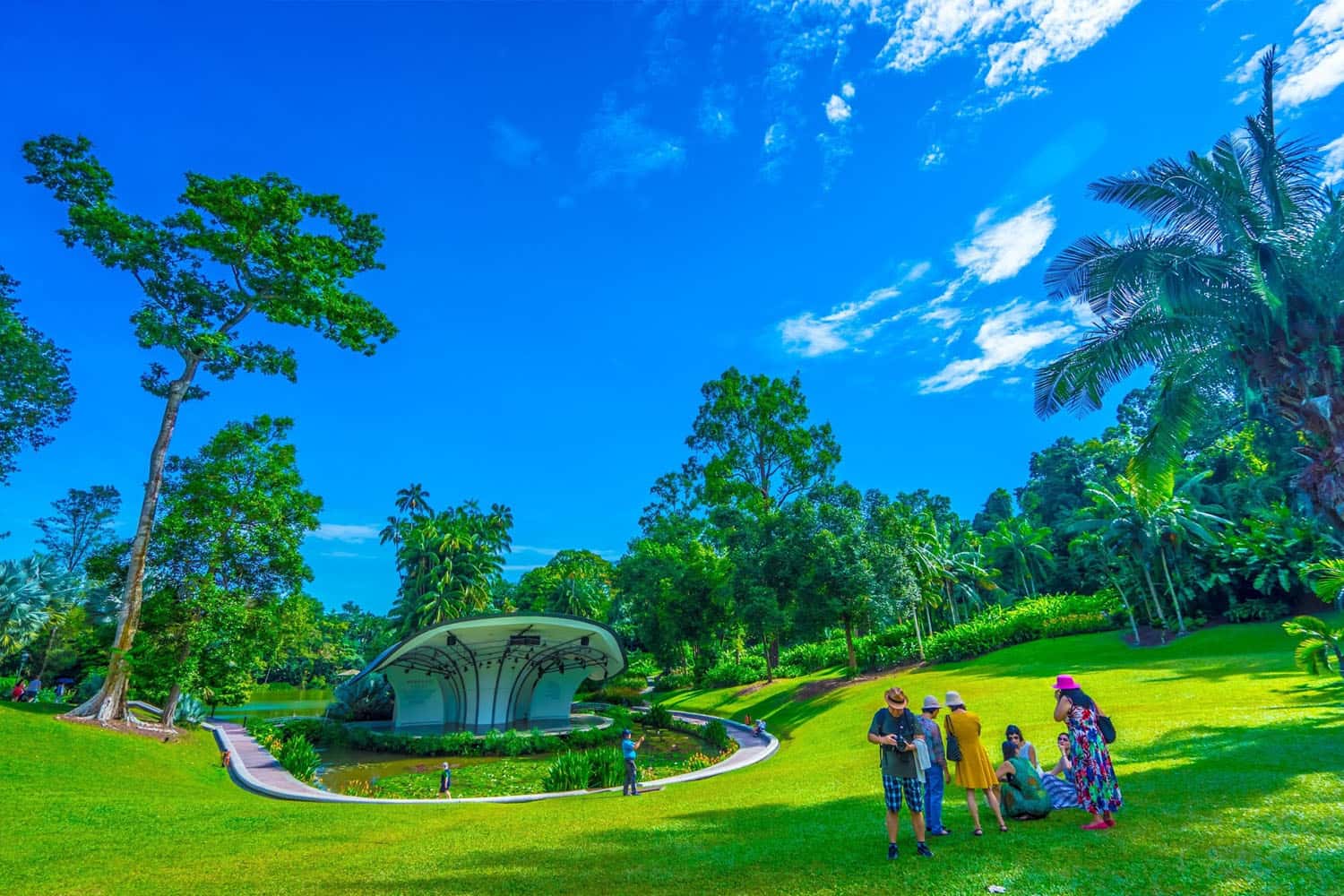 Tham quan khu vực Vườn ươm đầu tiên của Vườn bách thảo Singapore
