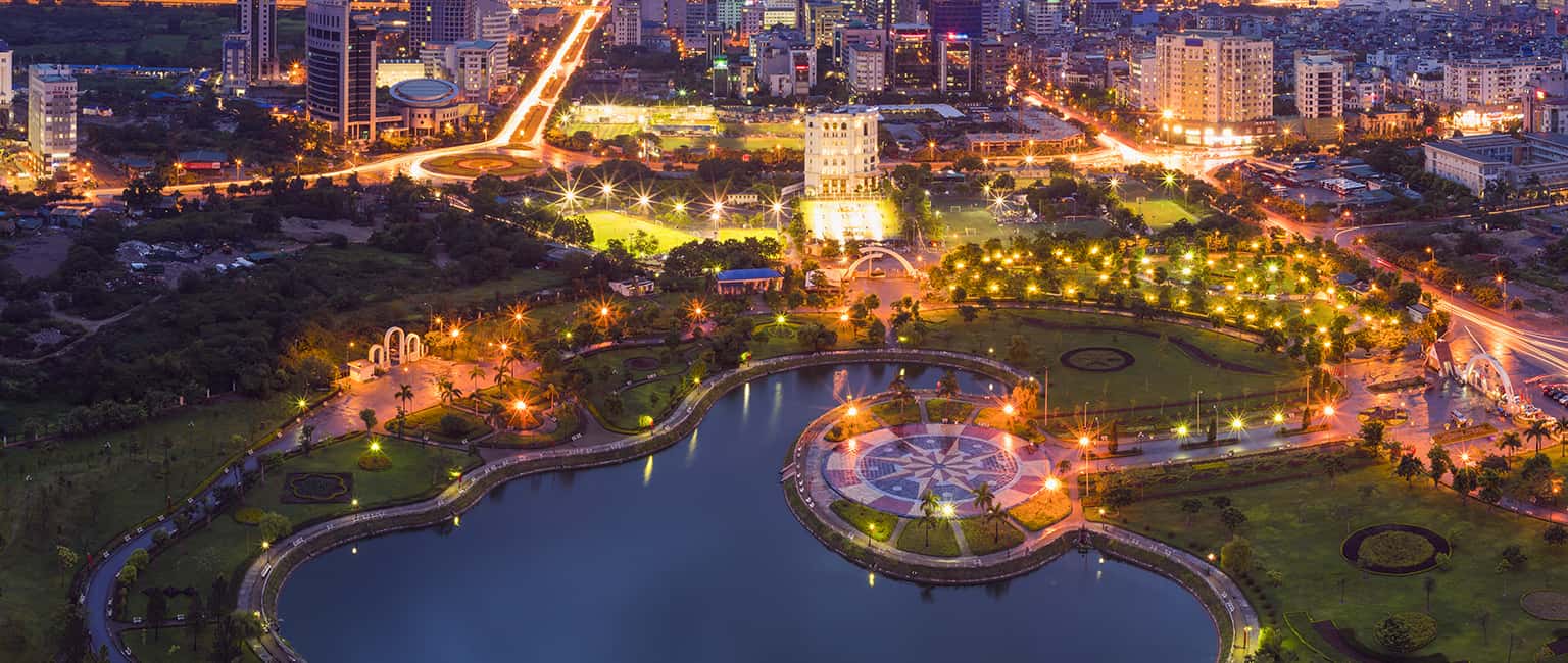 Trải nghiệm ngày nghỉ cuối tuần tại Công viên Cầu Giấy