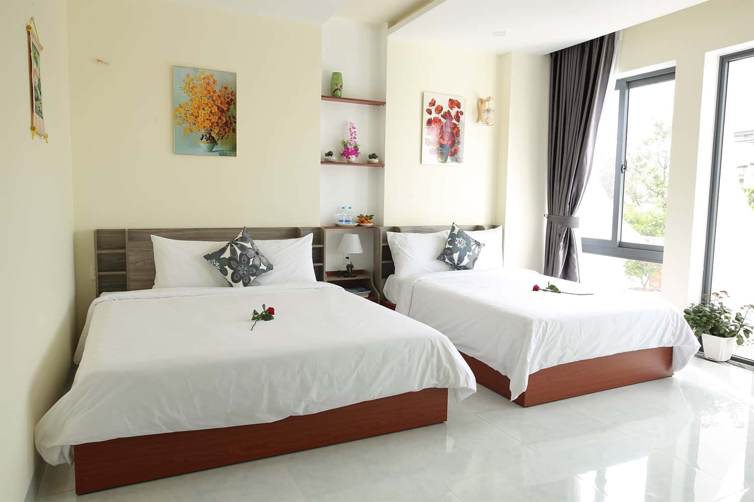 Phòng ngủ Lâm’s Garden Boutique Homestay