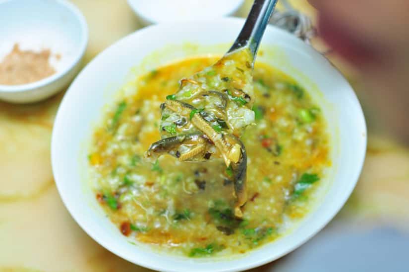 Cháo lươn xanh Quảng Nam là món ăn độc đáo mà ai cũng nên thử