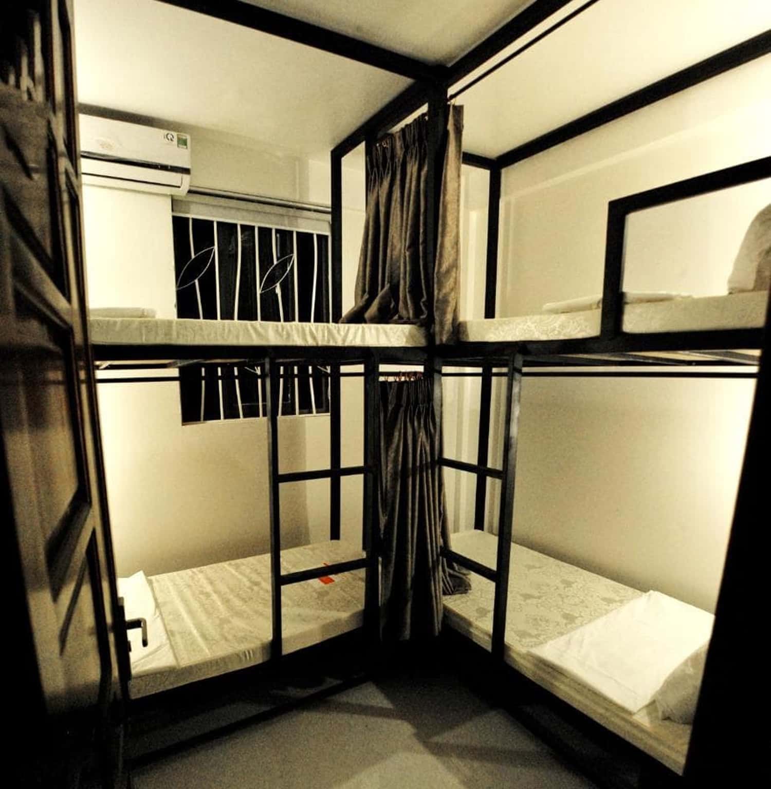 Phòng ngủ Freedom Hostel Huế