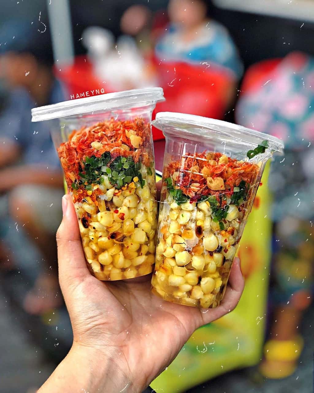 Bắp nướng mỡ hành