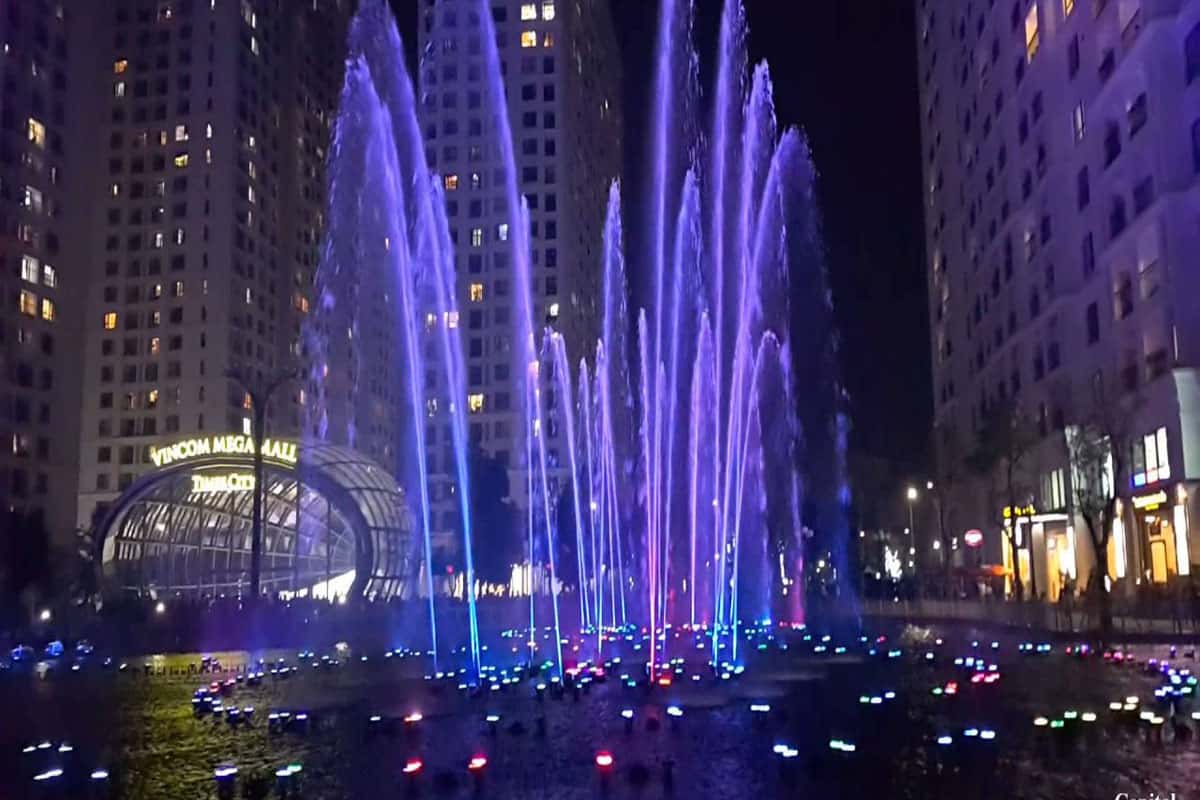 Nhạc nước Times City