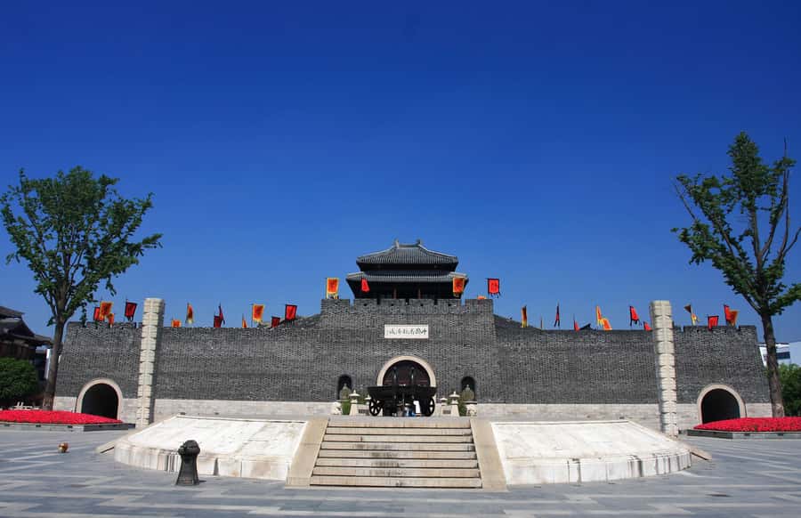 China Spring and Autumn Yancheng Scenic Area