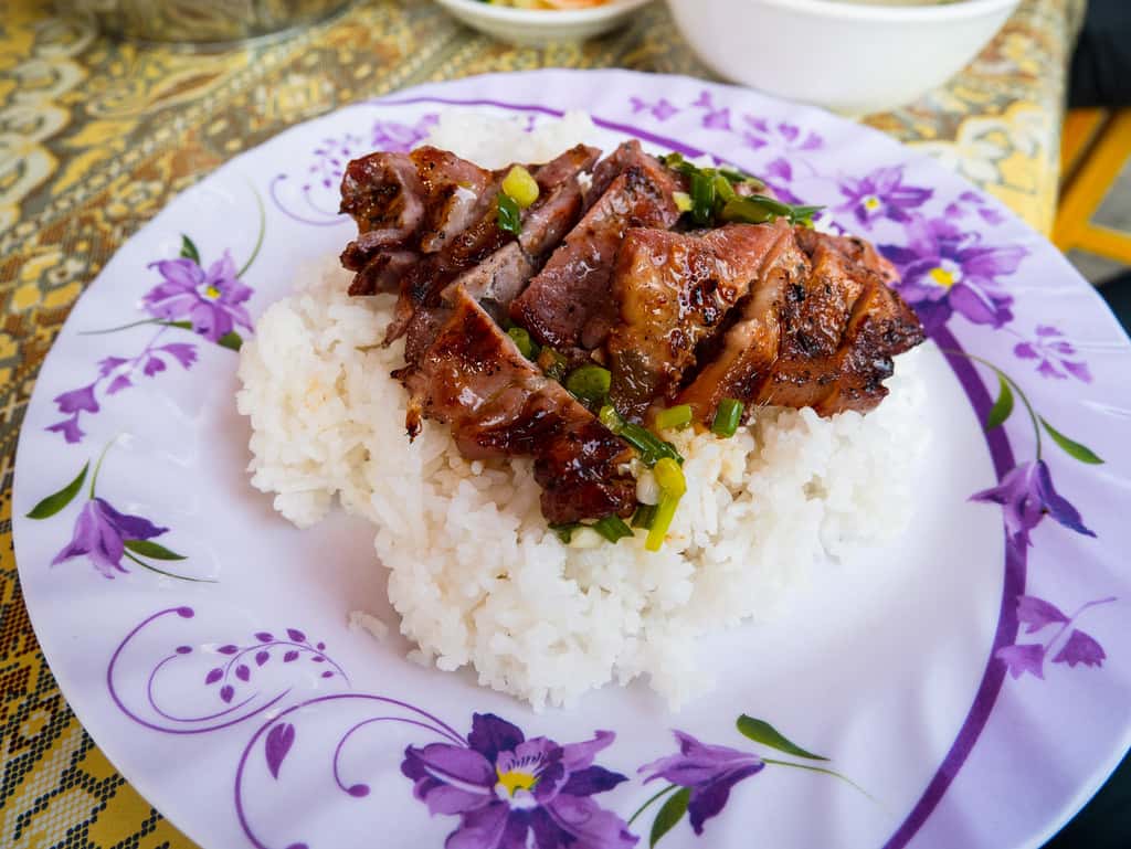 Pork and rice