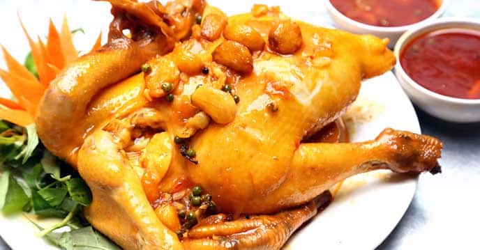 Tiếp tục là món ăn về gà... và ớt