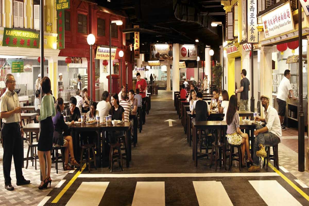 Phố ẩm thực Malaysia