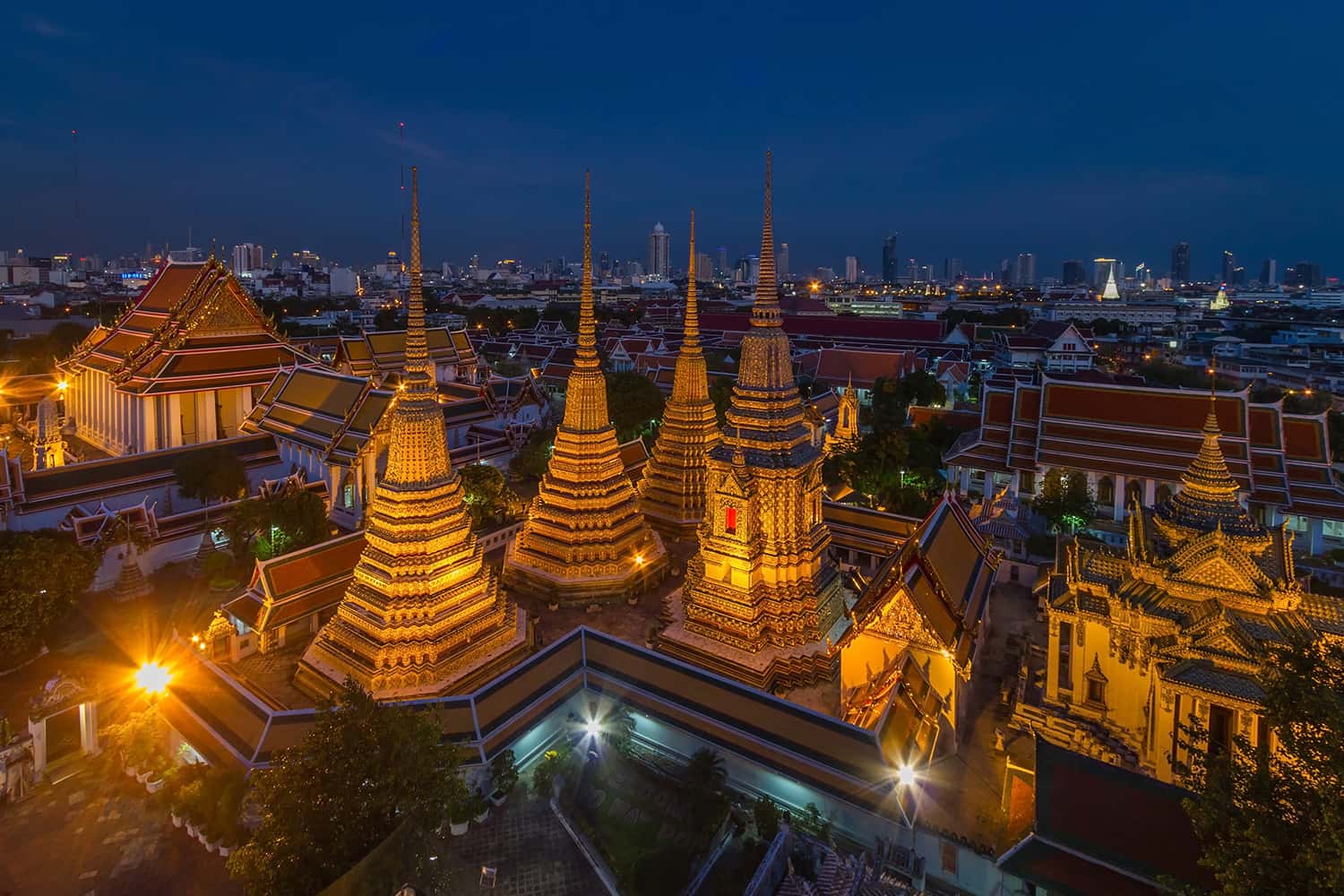Kiến trúc đền Wat Pho