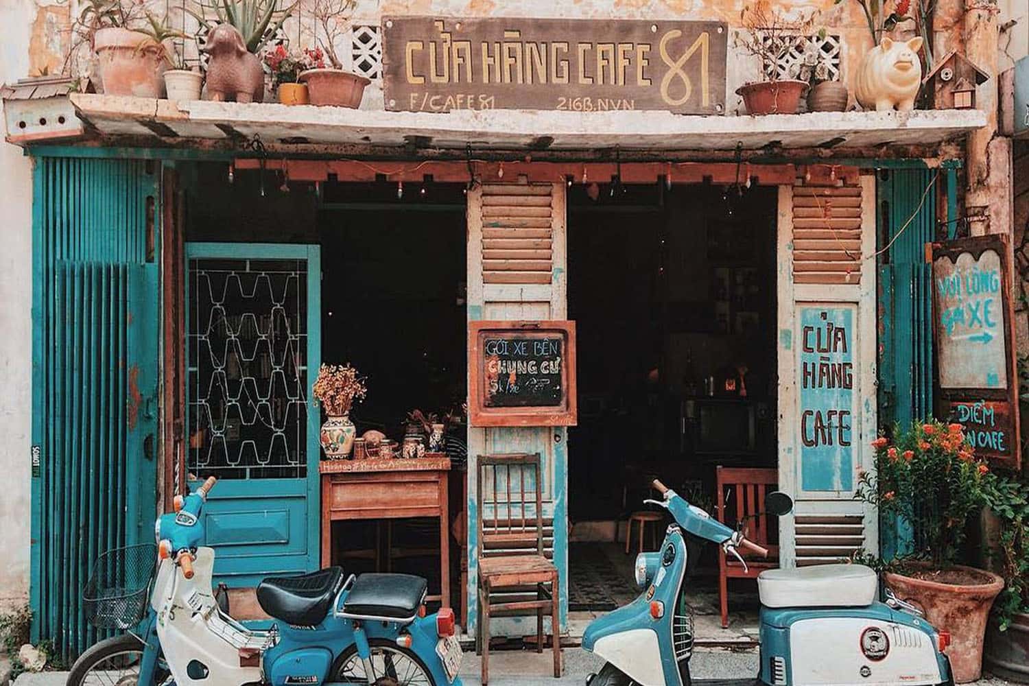 Cửa hàng cà phê 81