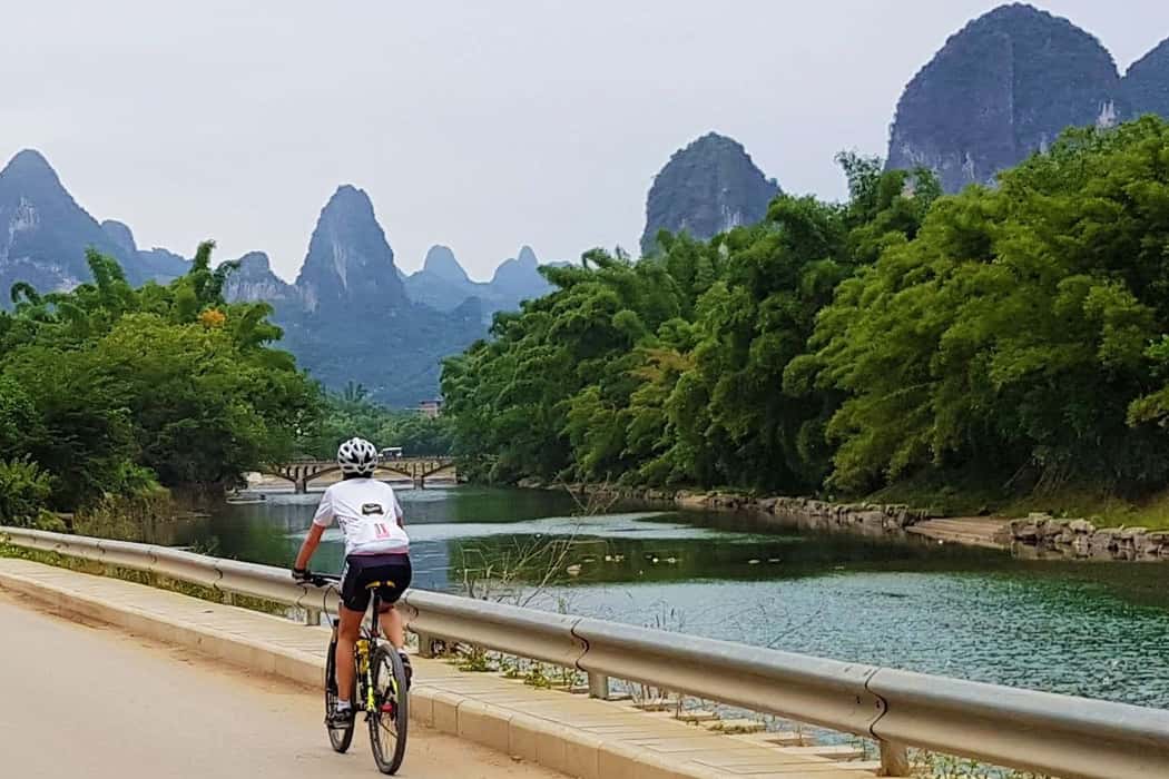 Khám phá Quế Lâm bằng xe đạp