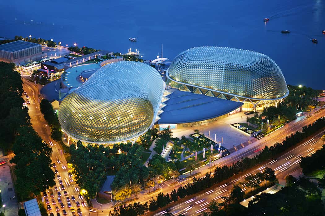 Esplanade - nhà hát trên Vịnh