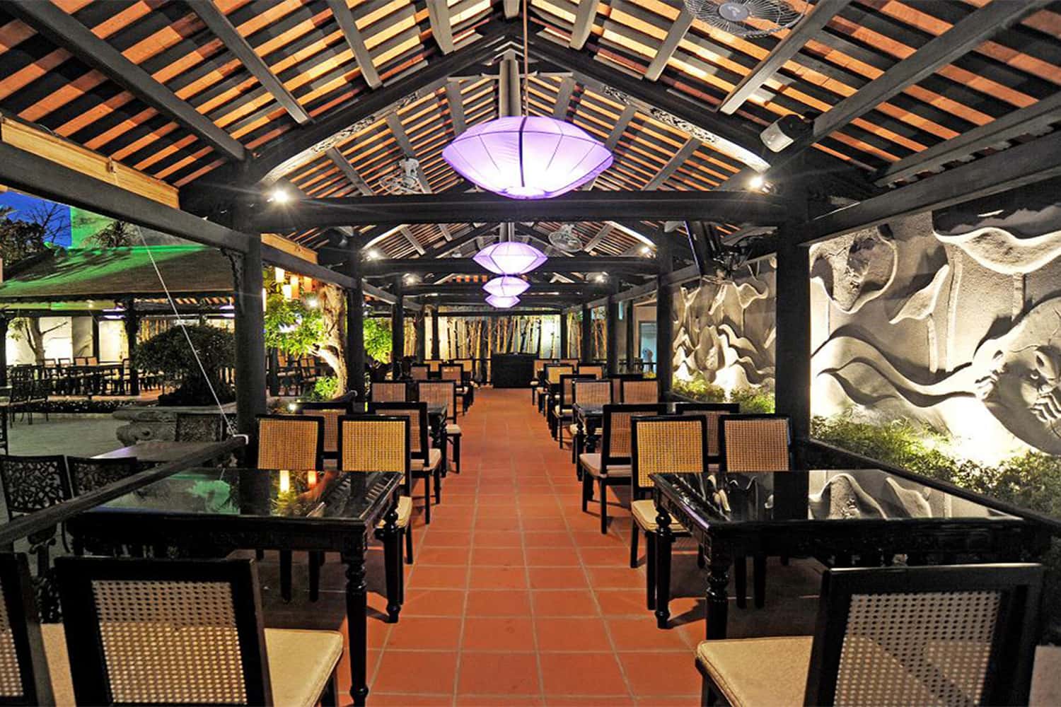 Phong cách kiến trúc quán Cafe vườn Trúc Lâm Viên