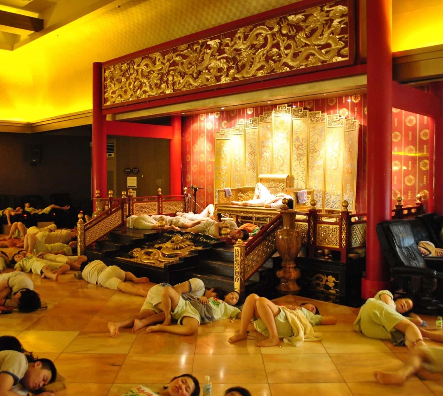 Trải nghiệm phòng xông hơi công cộng