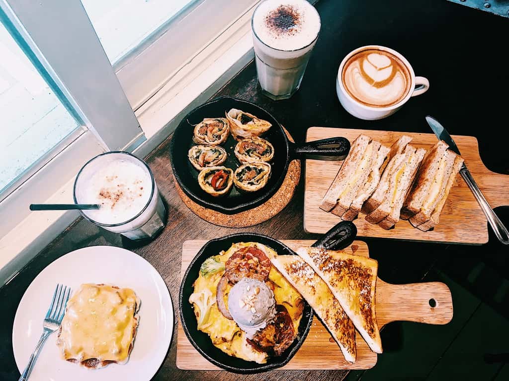 Món ăn được trang trí rất đẹp mắt