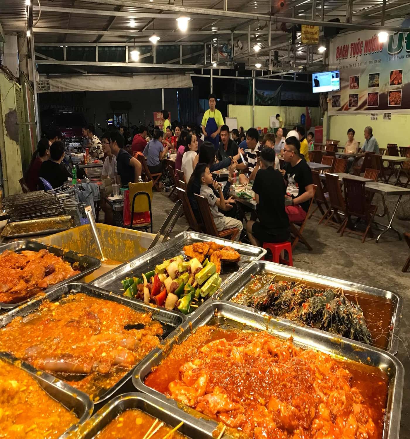 Quán nướng út Lang