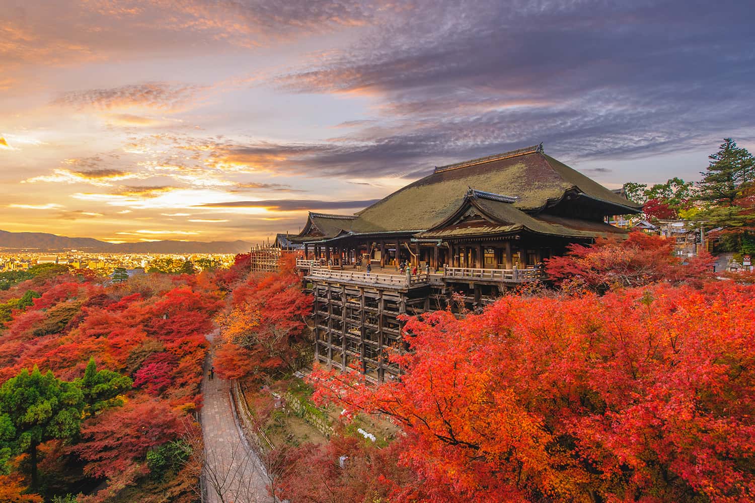Chùa Kiyomizudera - Kyoto