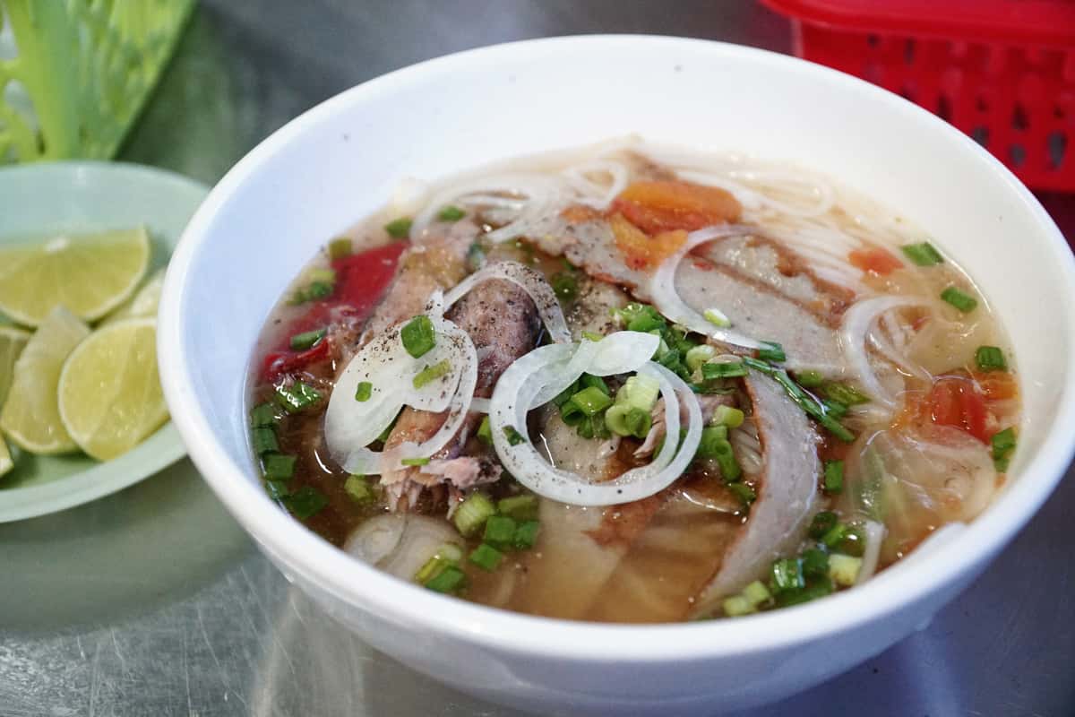 Bún cá dầm