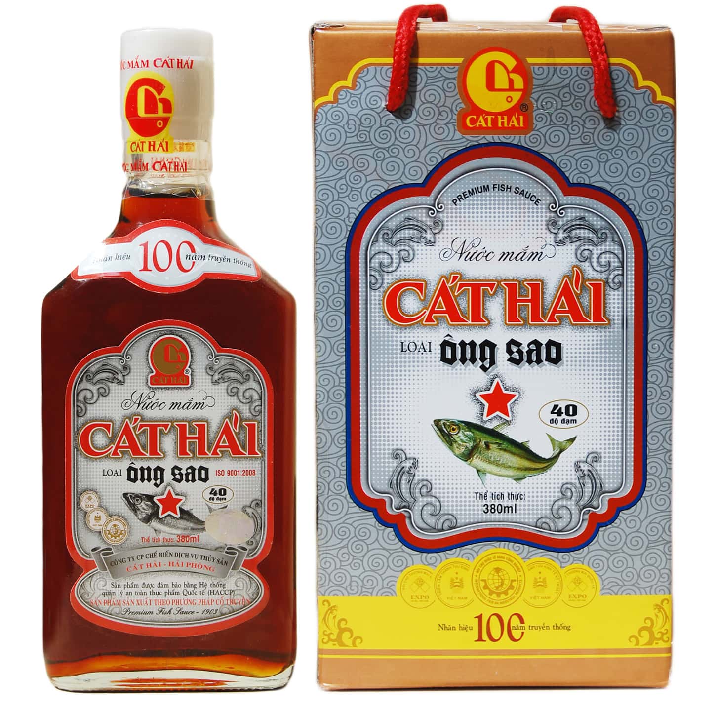Nước mắm Cát Hải làm quà