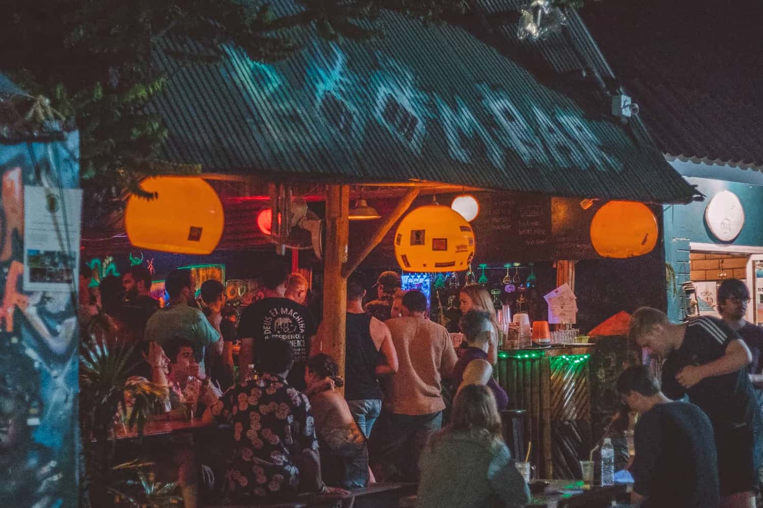 Bamboo bar