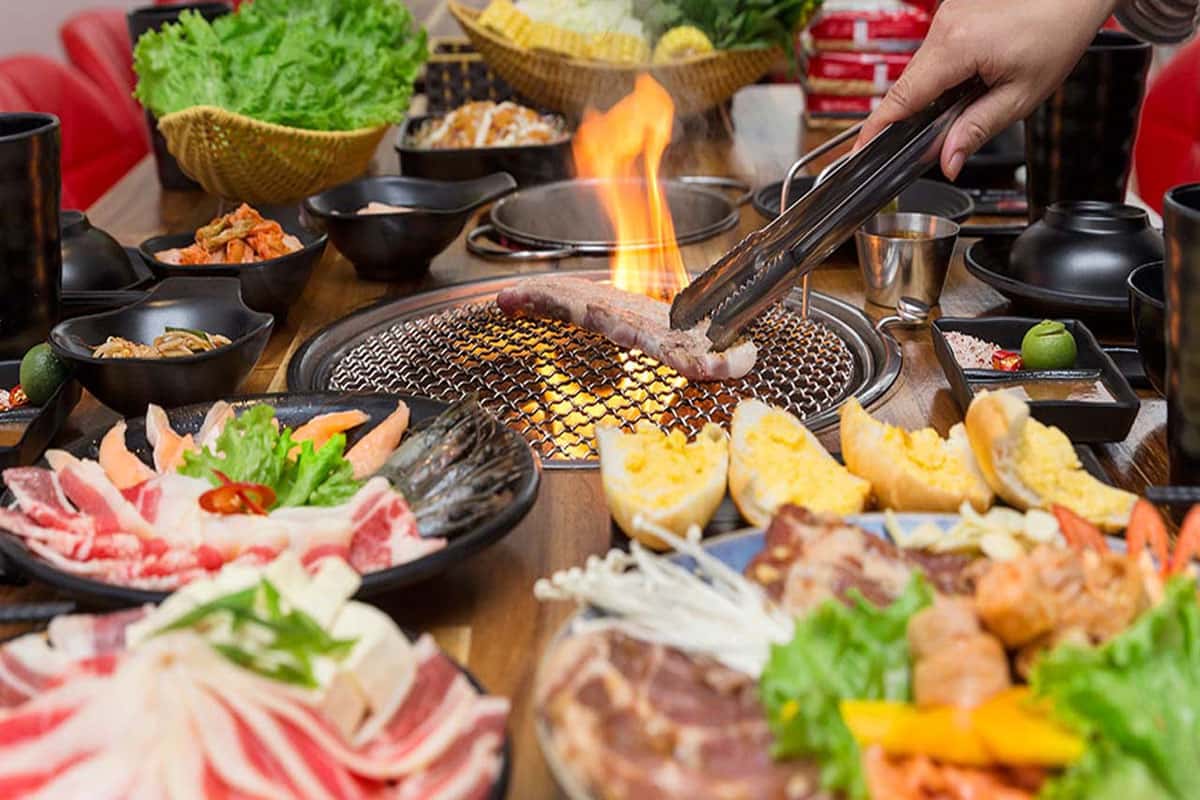 Quán nướng bệt quán