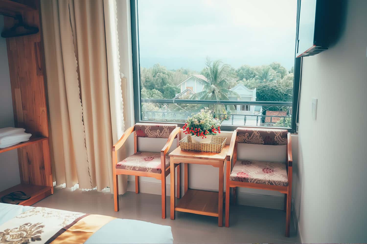 View từ phòng của Mini Hotel Tây Thi 