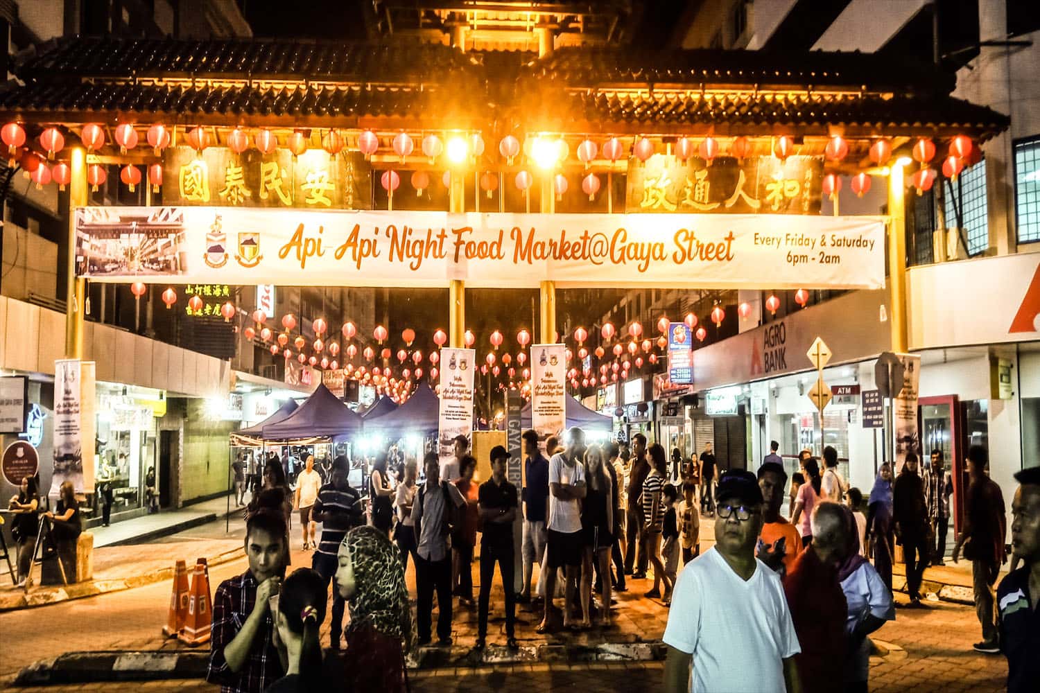 Phiên chợ đường phố chủ nhật Gaya tại Kota Kinabalu