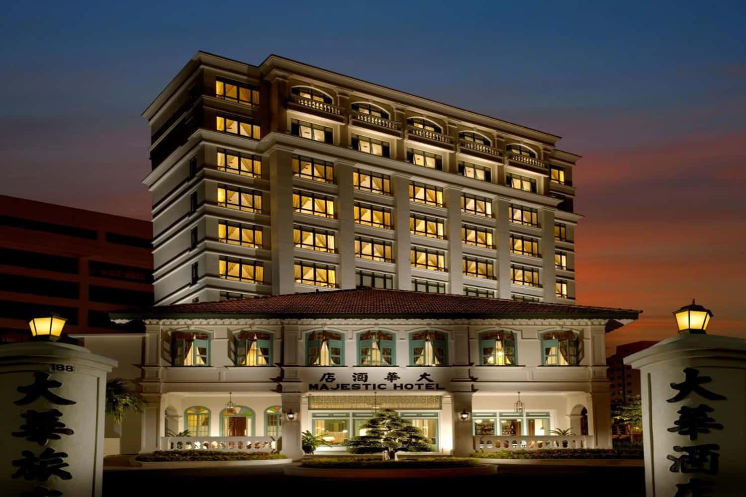Kiến trúc The Majestic Malacca, Melaka