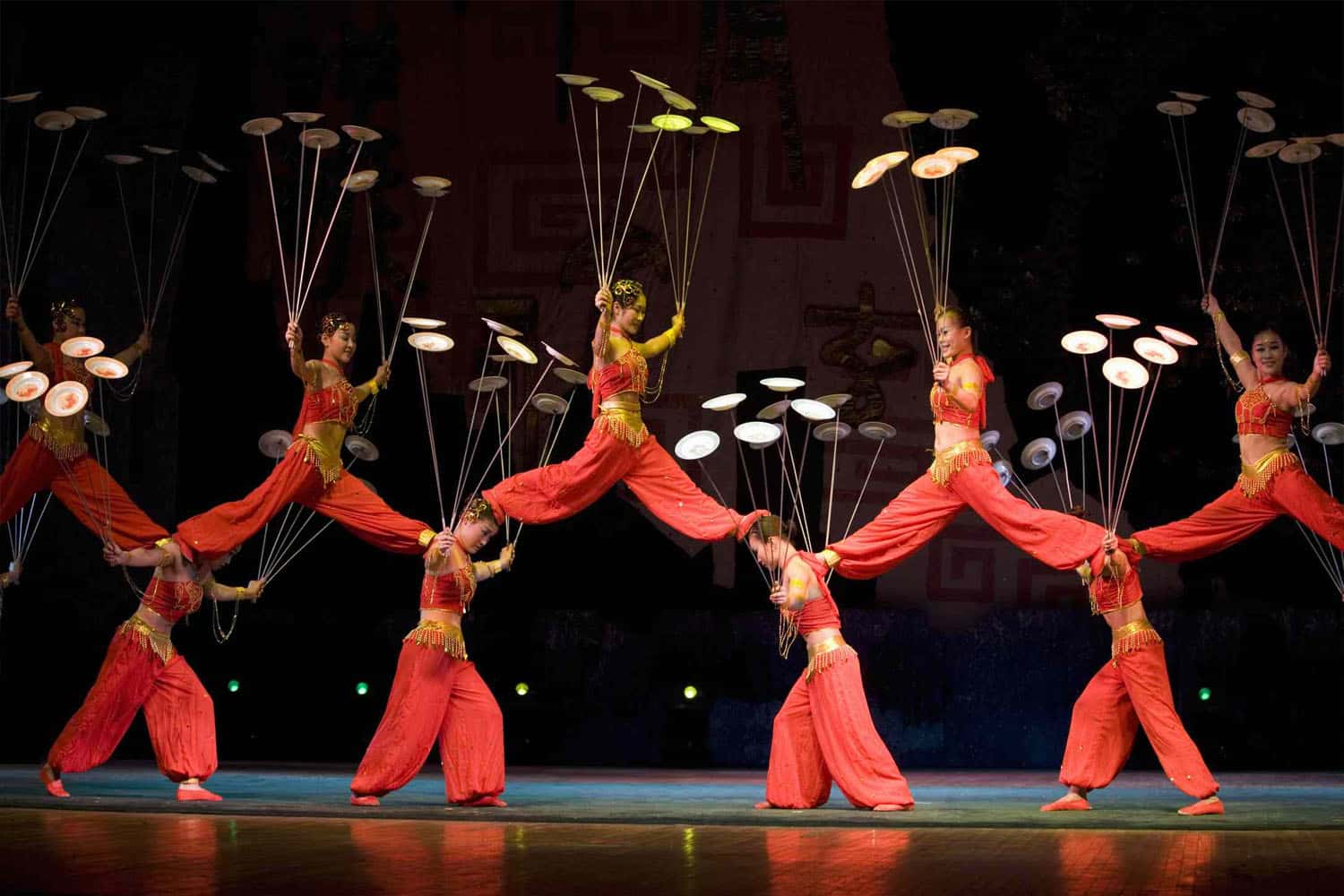 Xem biểu diễn tại nhà hát Beijing Chaoyang Theater Acrobats